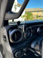 19023 A Pillar Magnetic Phone Grip Holder Jeep Wrangler 18-26 - Image 2